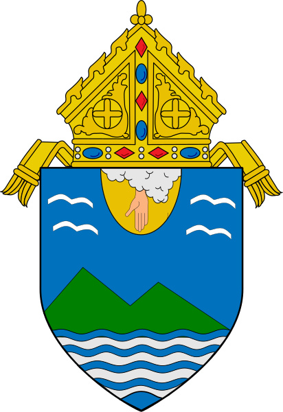Arms (crest) of Diocese of Mati