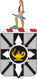 Coat of arms (crest) of 12th Psychological Operations Battalion, US Army