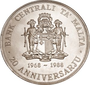 Wappen von Central Bank of Malta