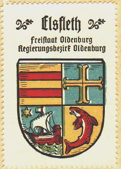 Wappen von Elsfleth/Coat of arms (crest) of Elsfleth