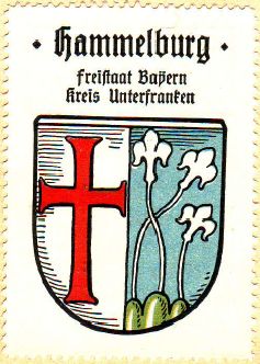Wappen von Hammelburg/Coat of arms (crest) of Hammelburg