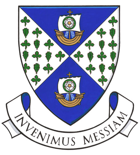 Arms (crest) of St. Andrew's Church, Oakville