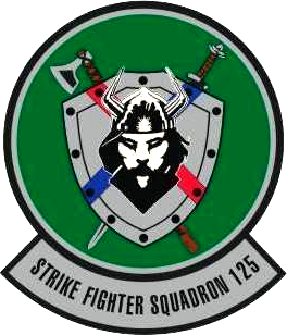 Coat of arms (crest) of the VFA-125 Rough Raiders, US Navy