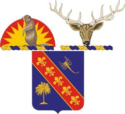 Coat of arms (crest) of 148th Field Artillery Regiment, Oregon and Idaho Army National Guards