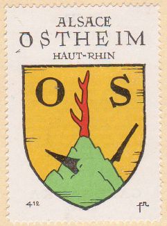 Blason de Ostheim (Haut-Rhin)