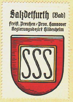 Wappen von Bad Salzdetfurth/Coat of arms (crest) of Bad Salzdetfurth