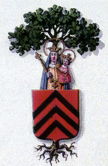 Wapen van Scherpenheuvel/Coat of arms (crest) of Scherpenheuvel