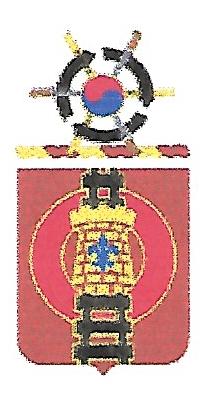 Coat of arms (crest) of 25th Transportation Battalion, US Army