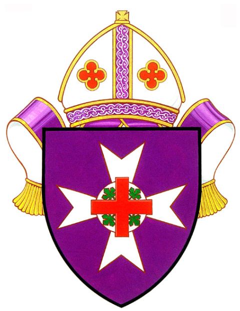 Arms of Bishop ordinary to the Canadian forces
