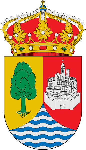 Escudo de Fresno de la Ribera/Arms (crest) of Fresno de la Ribera