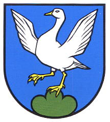 Wappen von Gansingen/Arms of Gansingen