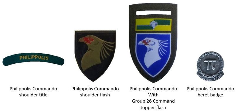 Coat of arms (crest) of the Philippolis Commando, South African Army