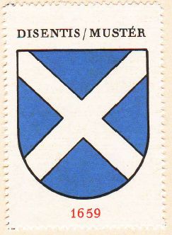 Wappen von/Blason de Disentis/Mustér