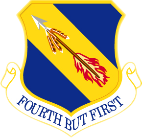 Coat of arms (crest) of 4th Fighter Wing, US Air Force