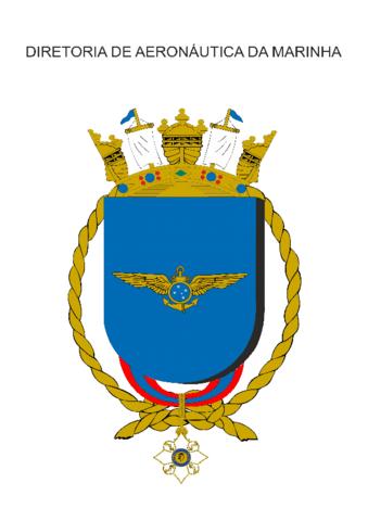 Coat of arms (crest) of the Directorate of Aeronautics, Barzilian Navy