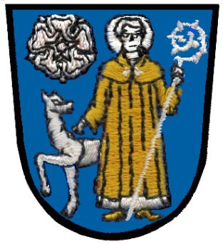 Wappen von Laudenbach (Karlstadt)/Arms (crest) of Laudenbach (Karlstadt)