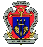 Coat of arms (crest) of the Office of Information, US Navy