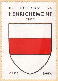 Blason de Henrichemont/Coat of arms (crest) of {{PAGENAME