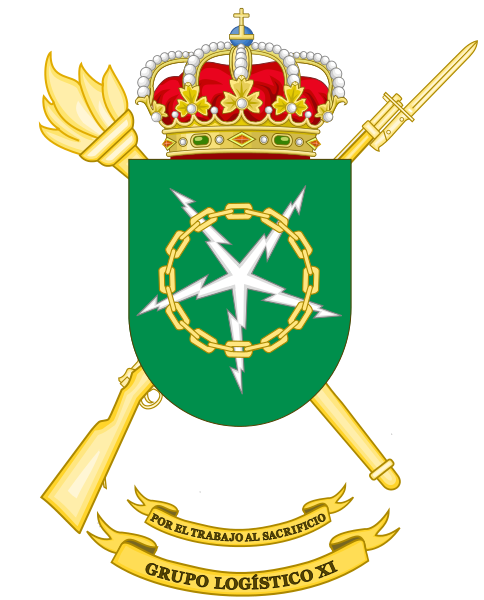 File:Logistics Group XI, Spanish Army.png