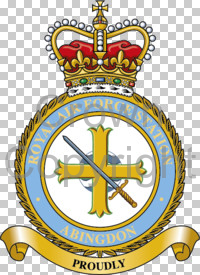 Coat of arms (crest) of the RAF Station Abingdon, Royal Air Force