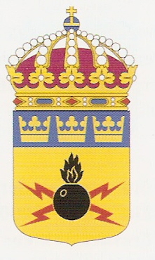 Coat of arms (crest) of SWEDEC - Defence Forces Ammunitions and Mine Clearance Center, Sweden