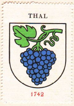 Wappen von/Blason de Thal (Sankt Gallen)