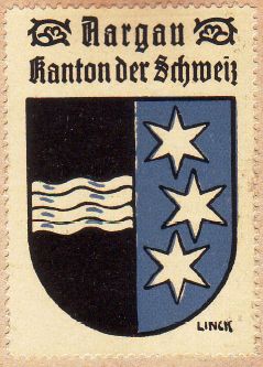 Wappen von/Blason de Aargau