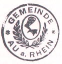 Wappen von Au am Rhein/Coat of arms (crest) of Au am Rhein