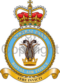 Coat of arms (crest) of the Central Band of the Royal Air Force