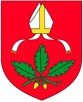 Arms of Dąbrowa Biskupia