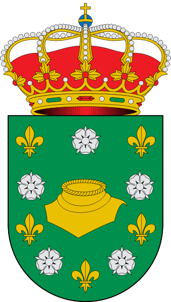 Escudo de Gargüera/Arms (crest) of Gargüera