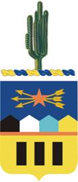 Arms of 158th Quartermaster Battalion, Arizona Army National Guard