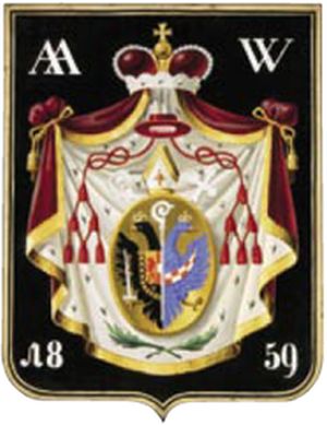 Arms of Anton Alois Wolf