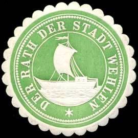 Seal of Stadt Wehlen
