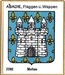 Wappen von Melun