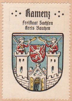 Wappen von Kamenz/Coat of arms (crest) of Kamenz