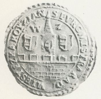 Seal (pečeť) of Koryčany