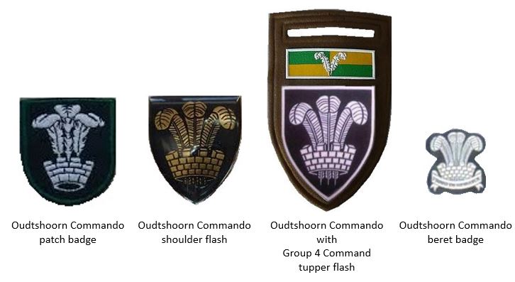 Coat of arms (crest) of the Oudtshoorn Commando, South African Army