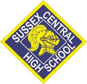 Coat of arms (crest) of Sussex Central Senior High School Junior Reserve Officer Training Corps, US Army
