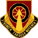 Coat of arms (crest) of 450th Transportation Battalion, US Army