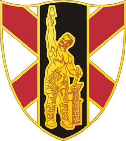 Coat of arms (crest) of Birmingham High School Junior Reserve Officer Training Corps, US Army