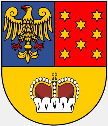 Arms of Lubliniec (county)