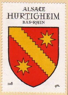 Blason de Hurtigheim