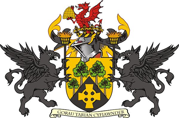 Arms (crest) of Islwyn
