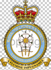 Coat of arms (crest) of the RAF Station Linton-On-Ouse, Royal Air Force