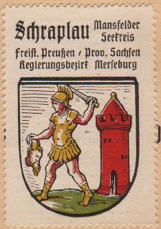 Wappen von Schraplau/Coat of arms (crest) of Schraplau