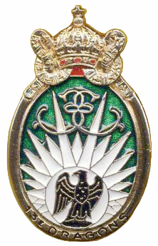 Coat of arms (crest) of the 13th Parachute Dragoons Regiment, French Army
