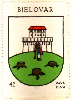 Coat of arms (crest) of Bjelovar