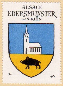 Blason de Ebersmunster