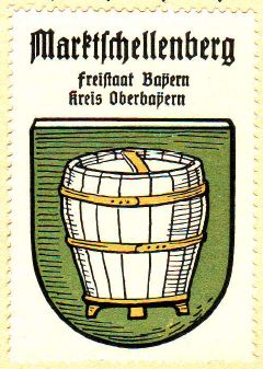 Wappen von Marktschellenberg/Coat of arms (crest) of Marktschellenberg